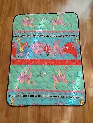 Vintage 1990s The Lion King Toddler Baby Crib Blanket Comforter 51x28 • $18