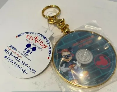 Walt Disney Mickey Mouse Club   Mini Cd JAPAN 2 TRACK + KEYCHAIN OFFICIAL MERCH • £57.82