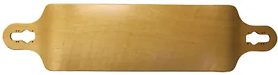 Longboard Deck Double Drop Down + Through 9.75 X 41.25 Natural Concave Maple • $38.95