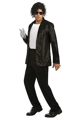 Brand New Deluxe Michael Jackson Billie Jean Jacket Adult Costume • $40.12