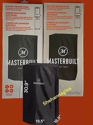 Lot Of 2 Masterbuilt MB20080319 Digital Electric Smoker Cover Fits Most 30  • $19.50