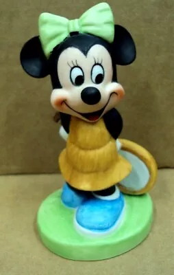 Vtg DISNEY GIFT-WARE Walt Disney Productions Figurine ~ MINNIE MOUSE / TENNIS  • $9.99