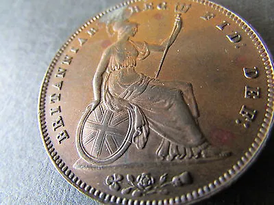 1854 Used Queen Victoria One Penny. • £55