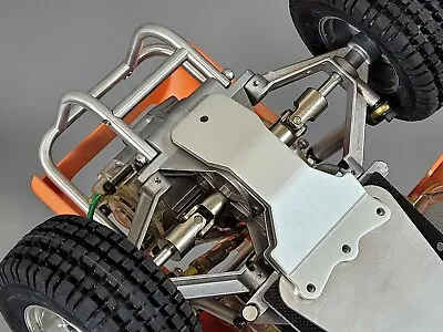 Aluminum Rear Bumper + Chassis Plate Tamiya 1/10 Sand Scorcher Super Champ Buggy • $104.54