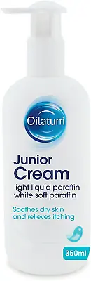Oilatum Junior Cream For Eczema And Dry Skin Conditions 350 Ml • £13.08