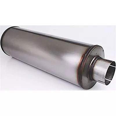 Diesel  Muffler  Stainless Steel  Slotted   4  Inlet/outlet  8  Round Diameter • $79.95