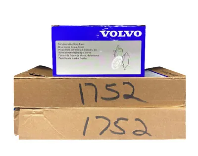 New Genuine Volvo Set Of 18  Front Brake Pads And Rotors Fits XC90 S90 XC60 V60 • $445.28