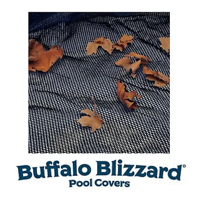 $41.94 • Buy Buffalo Blizzard Swimming Pool Round & Oval Above Ground Leaf Net Catcher Cover 