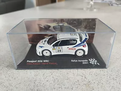 1/43 IXO Altaya Peugeot 206 WRC - Panizzi - Acropolis Rally 2001.  • £16