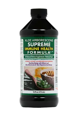 Aloe Arborescens Supreme Immune Health Formula (Organic Non-GMO All-Natural) • $69.97