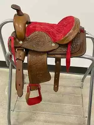 12  Pony Saddle-RED SEAT • $325