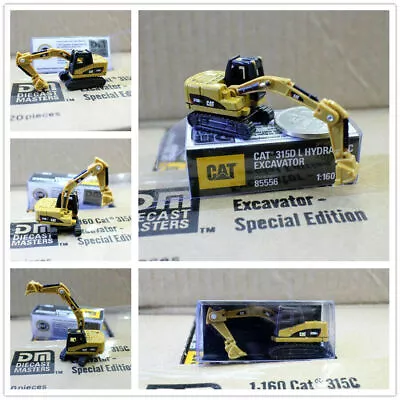 1:160 N Scale Miniature Excavator Engineering Vehicle Diecast Mini Truck Model • $11.99