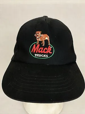 Vintage Mack Trucks Black SnapBack Cap • $80