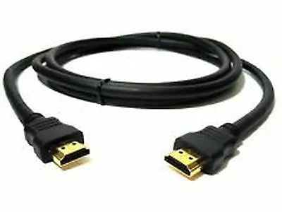 HDMI Cable For Playstation 4 (PS4) Pro And PS4 Slim Black Gold-Plated Cable • £7.99