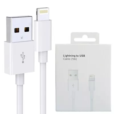 Apple Charger Cord USB Cable For IPhone 14 13 12 11 X XS 8 7 6 ( 169 Sold) • $12.10
