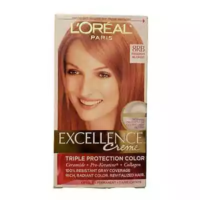 New L'Oreal Paris Excellence Creme Permanent Hair Color 8RB Reddish Blonde • $12