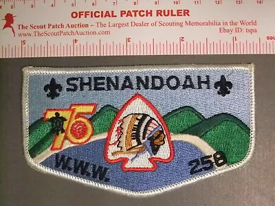 Boy Scout OA 258 Shenandoah Flap 4924MM • $6.29