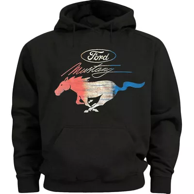 Ford Mustang Decal Hoodie Gifts For Men Sweatshirt • $39.95