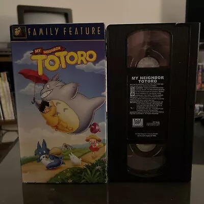 My Neighbor Totoro VHS RARE 2002 Slipcover • $50