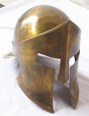 Medieval 300 Spartan Helmet Leonidas Larp Helmet Antique Armor Costume HALLOWEE • $173.53