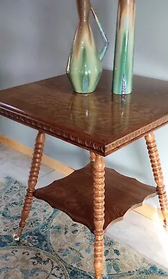 Antique Glass Ball And Claw Entry Center Parlor Table • $529