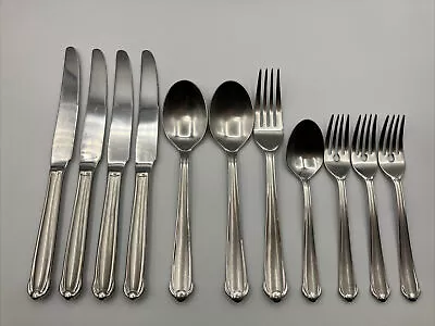 12 Pcs Mikasa Classico Satin Stainless 18/10 Indonesia Silverware Flatware Used • $29.99