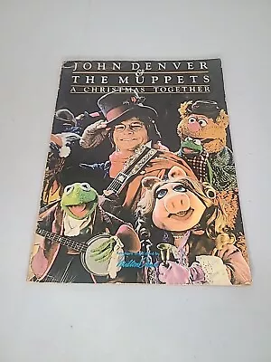 John Denver And The Muppets A Christmas Together Sheet Music Piano 002500501 • $15.99