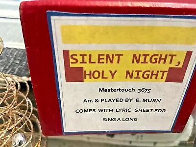 Silent Night Holy Night Brand New Christmas  Pianola  Roll • $49.50