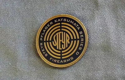 Custom Blade Runner Pkd 2019 Blaster Steyr Gold Tone Medallion Plate Prop  • $22.99