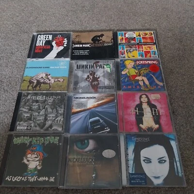 £11.99 • Buy BUNDLE  12 CDs Rock Pop Punk Linkin Park Green Day Bloodhound Gang Offspring Etc