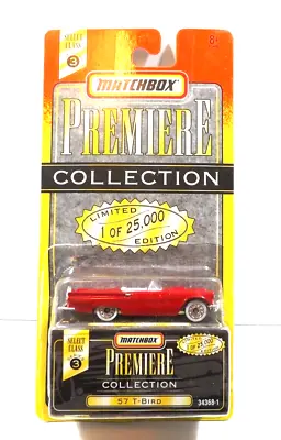 Matchbox 1995 Premiere Collection Limited Edition  Red 1957 T - Bird    1995 • $4