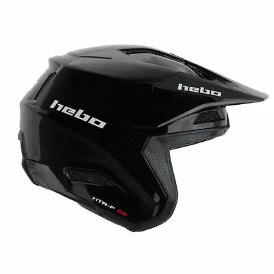 Hebo Trials Helmet Zone Pro Monocolour BLACK 2024 DESIGN NEW • $180.40