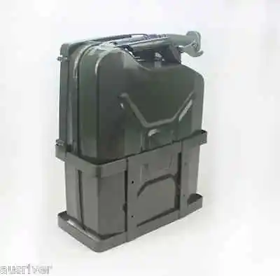 $199.99 • Buy CLEARANCE 20L Jerry Can+Holder+Spout Spare Petrol Storage Green For Motorcycle