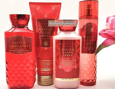 Bath And Body Works WINTER CANDY APPLE Mist CREAM SHOWER GEL LOTION *CHOOSE* • $14.45