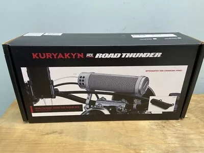 Kuryakyn Road Thunder Silver 300w Motorcycle Speaker Sound Bar Plus • $369.99