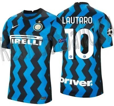 $169.99 • Buy Nike Lautaro Martinez Inter Milan Uefa Champions League Home Jersey 2020/21