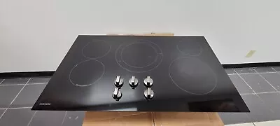 $499 • Buy Samsung - 36  Built-In Electric Cooktop - Black - NZ36R5330RK
