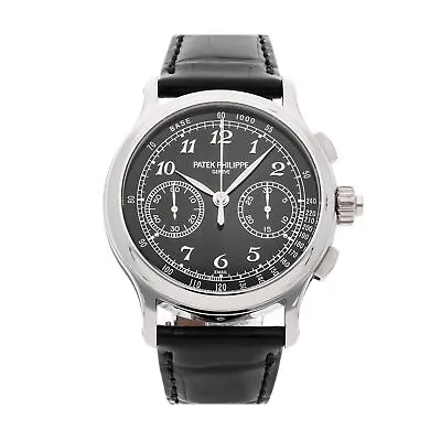 Patek Philippe Grand Complications Chrono Manual Platinum Mens Watch 5370P-001 • $219950