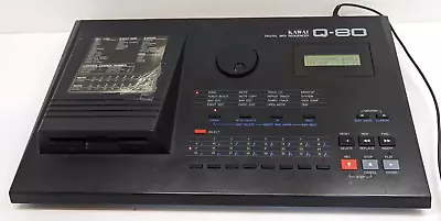 Kawai Digital Midi Sequencer Q-80 W/ Floppy Disk Drive (Turns On Untested) • $74.95