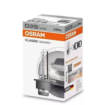 2x OSRAM Xenarc Classic D2S Standard 66240 Xenon Headlight Globe HID (Single) • $65.21