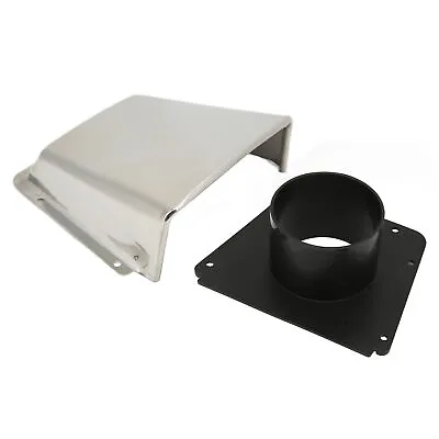 Boat Cowl Vent Marine Vent Cover 304 Stainless Steel With Nylon Base • $20.08