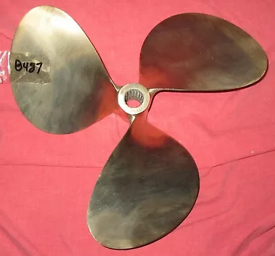 Mi Wheel 17 X 14 Nibral Propeller For Volvo Aquamatic Long Hub Left Hand (B487) • $235