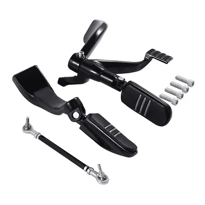 Mid Forward Controls Footpeg Pegs Levers Fit For Harley Sportster XL 2004-2013 • $129.80