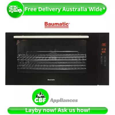 Baumatic BM90S 900mm 90cm Underbench Oven Electric Convection Grill 10 Function  • $1399