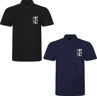 Embroidered ABSOLUTELY NOT Mr. Imran Khan Polo Shirt Political Crisis Unisex Top • £11.99