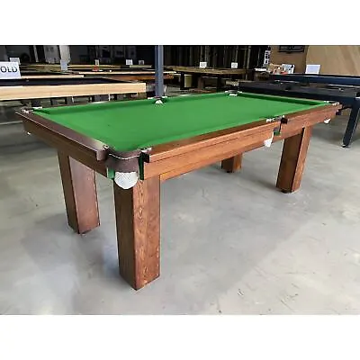Pre-made 7 Foot Slate Premier Standard Pool Table Walnut Finished • $4730