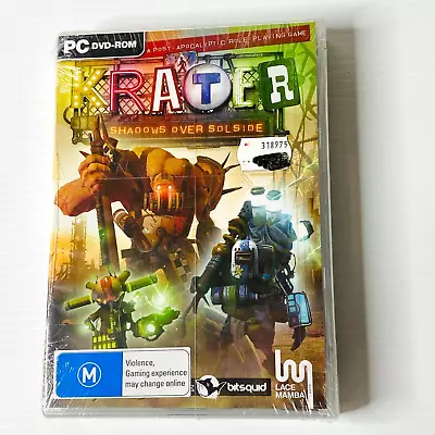 Krater Shadows Over Solside PC DVD-ROM Video Game New & Sealed • $26.99