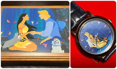$69.98 • Buy HTF Disney Pocahontas Fossil Watch & Collectors Music Box NEW Ltd Ed 5980/7500