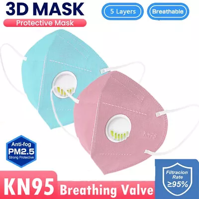 20Pcs KN95 Mouth Mask N95 Face Masks ≥95% Medical Protective 5 Layers Disposable • $11.99