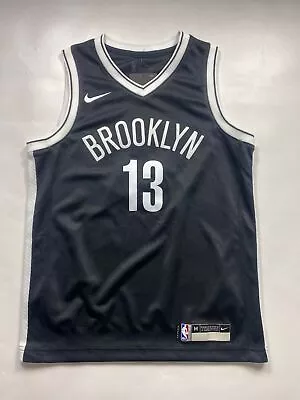 Brooklyn Nets #13 James Harden Nike NBA Icon Jersey - Youth Medium • £22.49